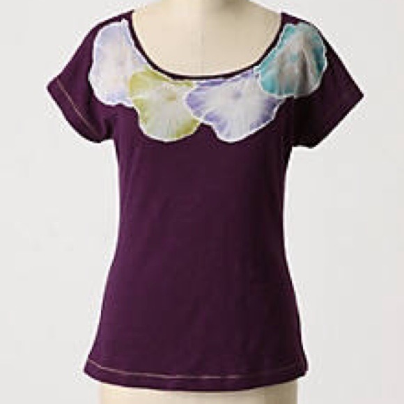 anthropologie hollyhock tee! - Picture 2 of 4