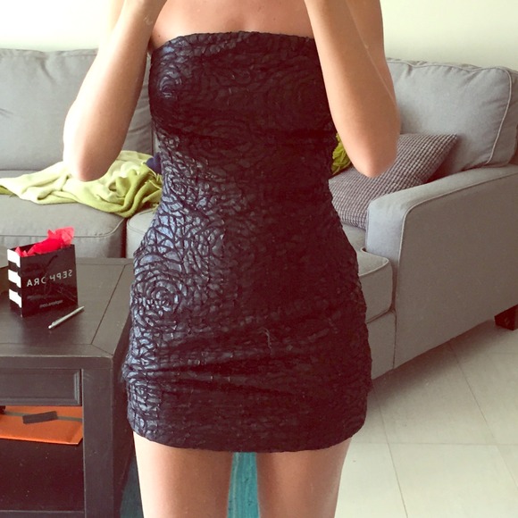 Bebe little black dress