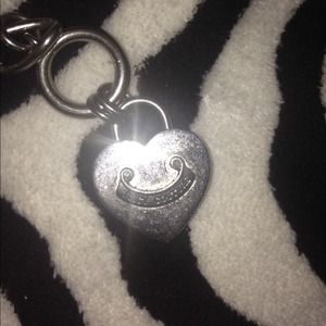 Silver juicy couture necklace!