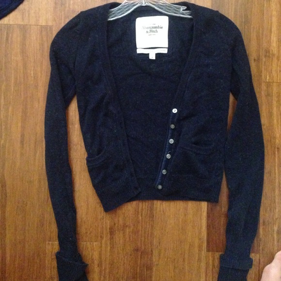 Navy Abercrombie sweater