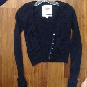 Navy Abercrombie sweater