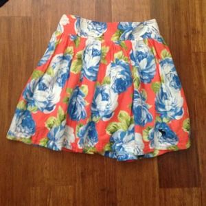 Abercrombie and Fitch floral skirt