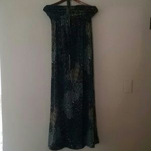 Simple ankle length summer dress