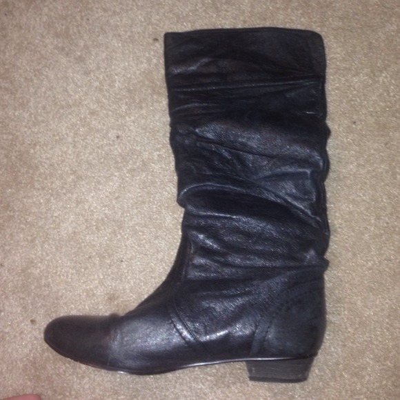 Black Steve Madden boots - Picture 1 of 4
