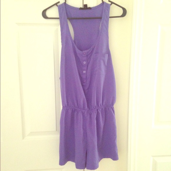 Blue Romper