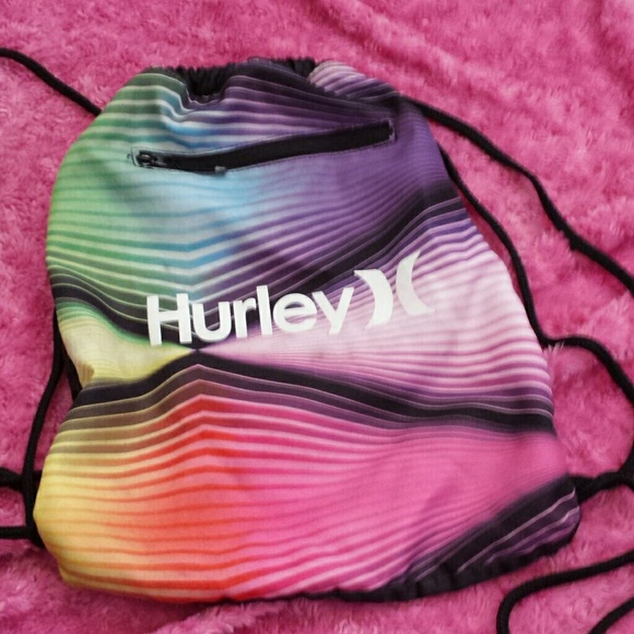 Hurley drawstring backpack