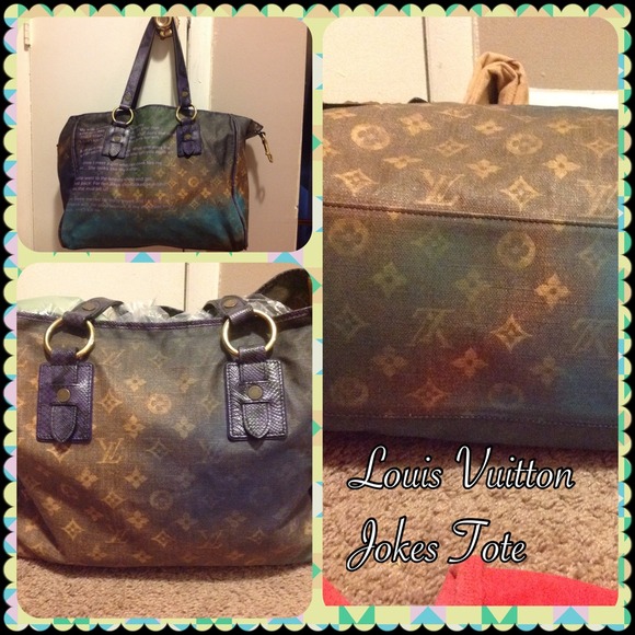 ๐ซSOLD ๐ฏAuth. Louis Vuitton Jokes Bag - Picture 2 of 4