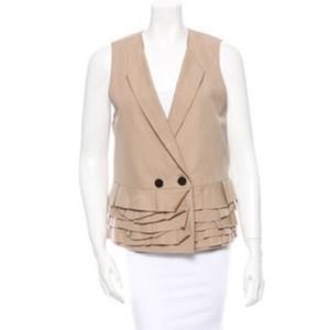 3.1 Phillip Lim rare ruffle vest top
