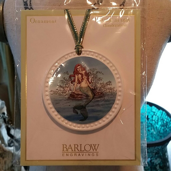 Periwinkle by Barlow Mermaid Ornament New - Picture 1 of 2