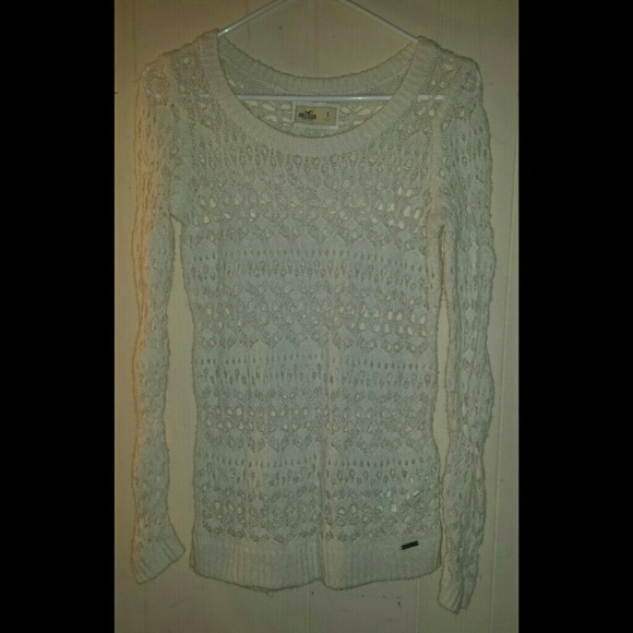 White Hollister Sweater