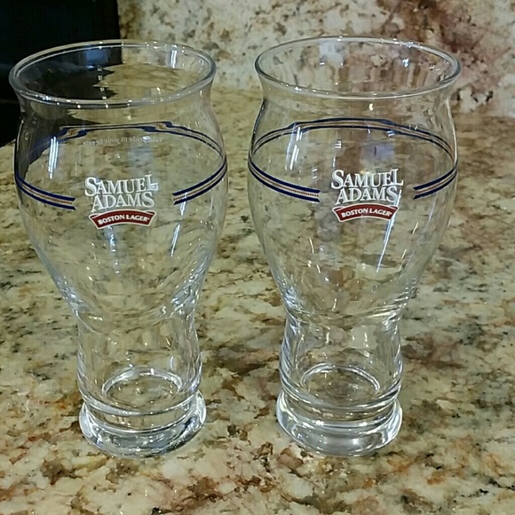 2 Sam Adams Perfect Pint glasses