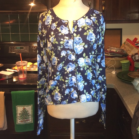 Abercrombie & Fitch Sweaters - A&F Floral Cardigan