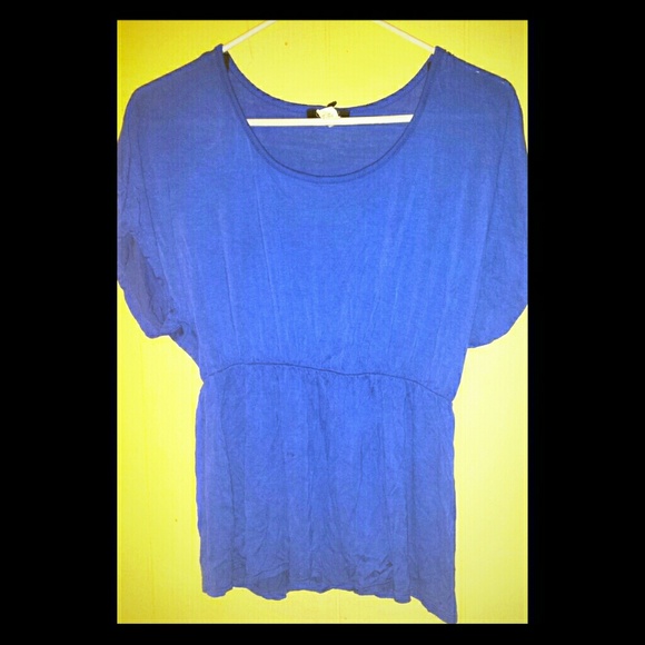 Loose blue blouse - deb