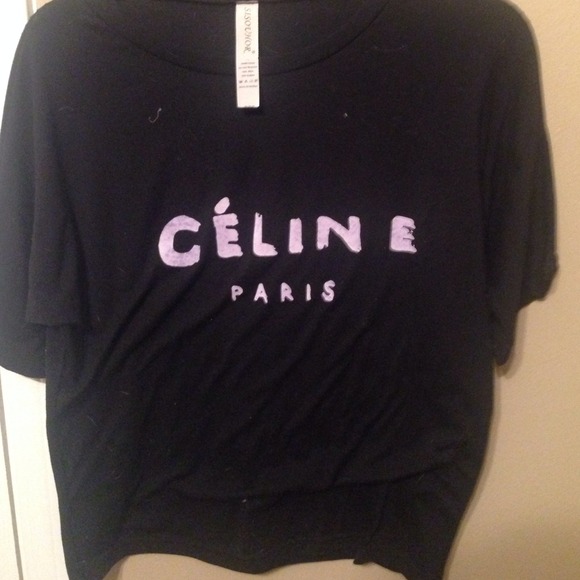 Black and white Chanel shirt