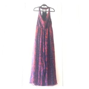 Anthroplogie maxi chifon dress