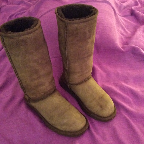 Authentic Tall Chocolate UGG Boots