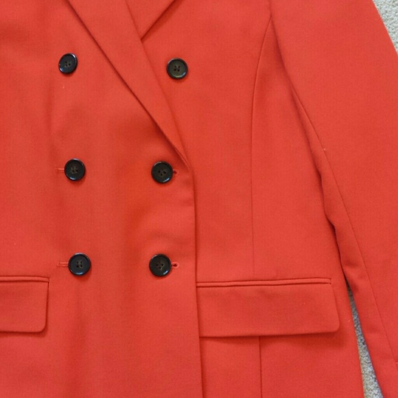 Ann Taylor Orange Jacket - Picture 3 of 4