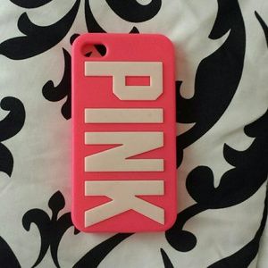 Victoria Secret Pink IPhone 4/4s silicone case!