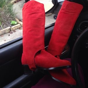 Jack Sprat Apricot Two Way Boots Ladies Size 5.5M