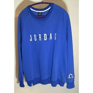 Men's XL Blue Like New Air Jordan Sweatshirt