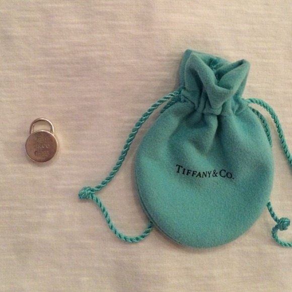 Tiffany & Co. 1837 round lock charm