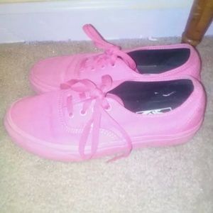 All pink vans