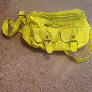 Yellow purse
