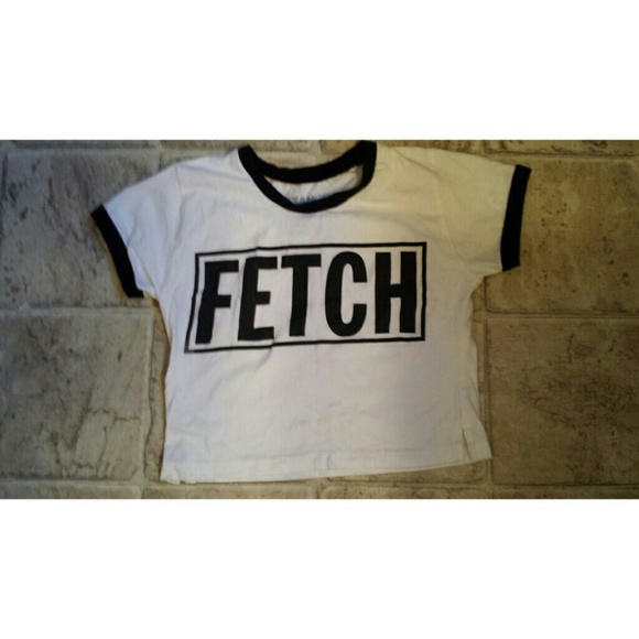 Mean girls "Fetch" crop top