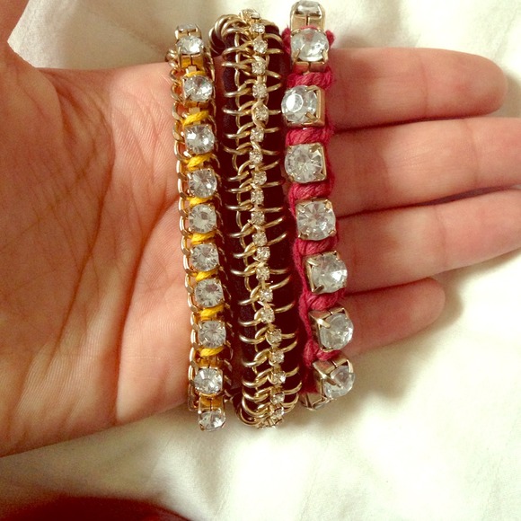 Rhinestone bracelets