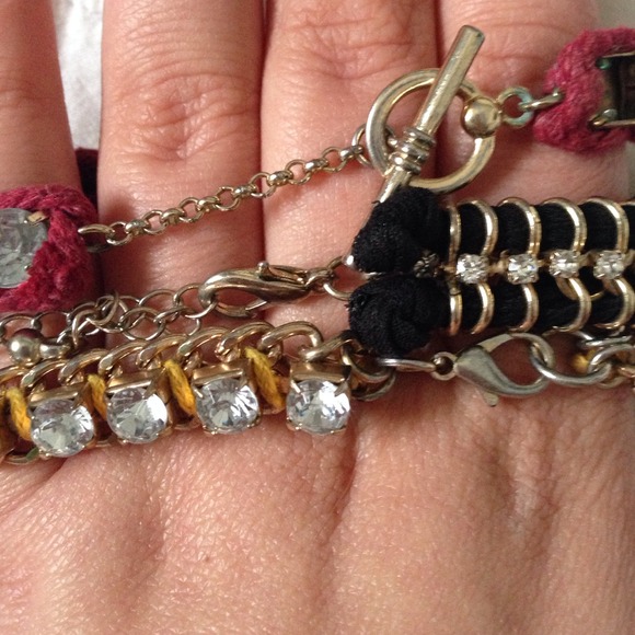 Rhinestone bracelets - Picture 2 of 2