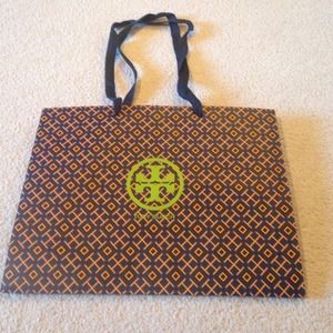 Large Tory burch shopping bag