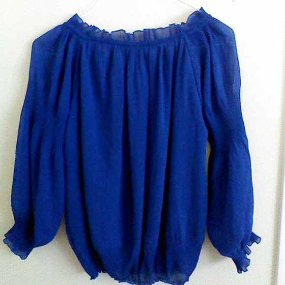 Blue blouse - Picture 2 of 2
