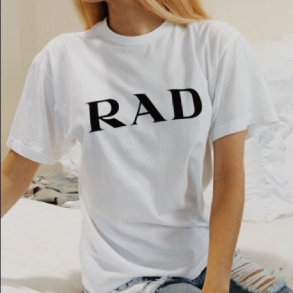 Oversized rad T shirt