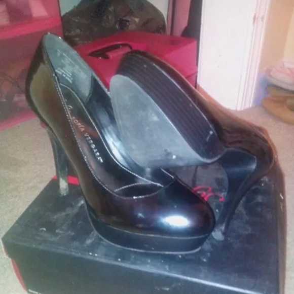Black heels