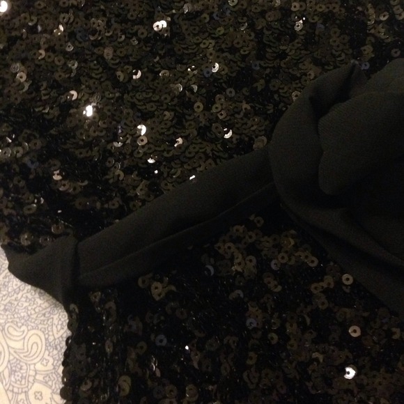 4X HP Sequin Tie Waist Cocktail Dress LOWEST - Picture 3 of 4