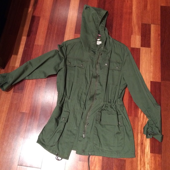 Caslon anorak military jacket