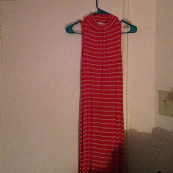 Arden B. Halter Open Back Dress - Picture 2 of 4