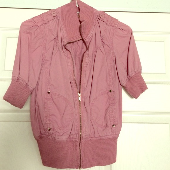 Pink blazer