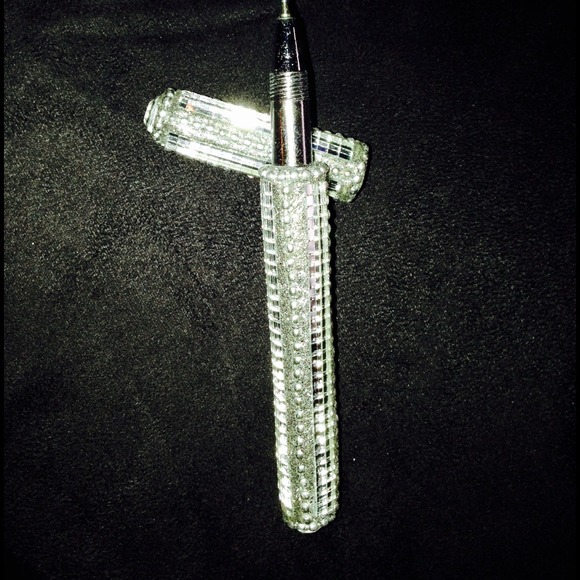 Mirrored Glitter Bling Writing Pen Gift Accessory