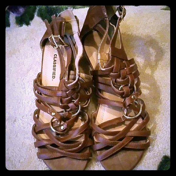 Wedge Strappy Sandal