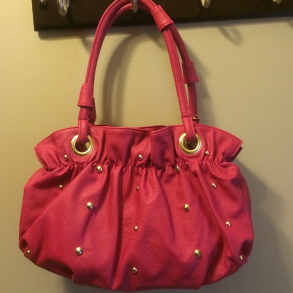 Cute Pink Ruffle Del Mano purse
