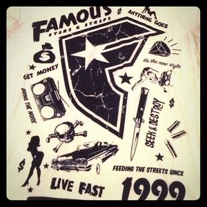Famous Stars & Straps tee