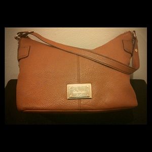 *Authentic Calvin Klein Leather Shoulder Bag*
