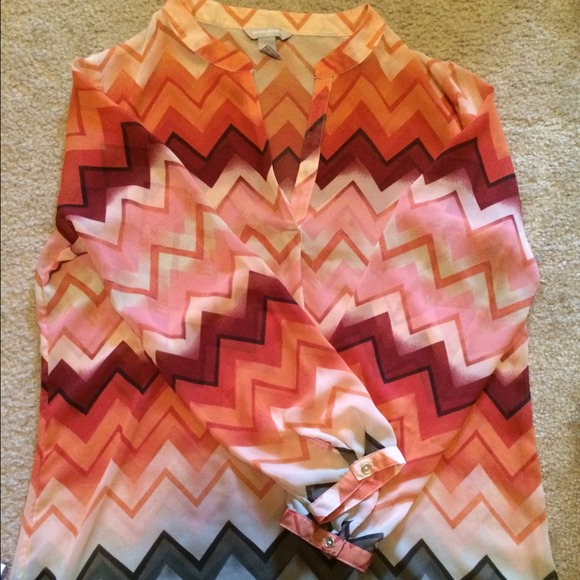 Sheer Banana Republic Tunic