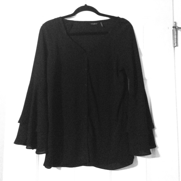 marciano silk top