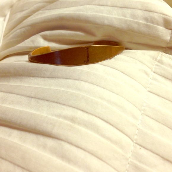 Anthropologie "J" Initial Bangle
