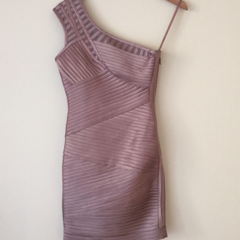 BCBGMaxAzria One Shoulder Dress
