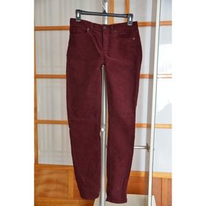 Jcrew Straight Leg Corduroy Trouser