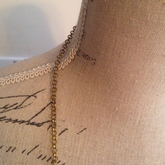 Blue Bubble Statement Necklace - Picture 3 of 3