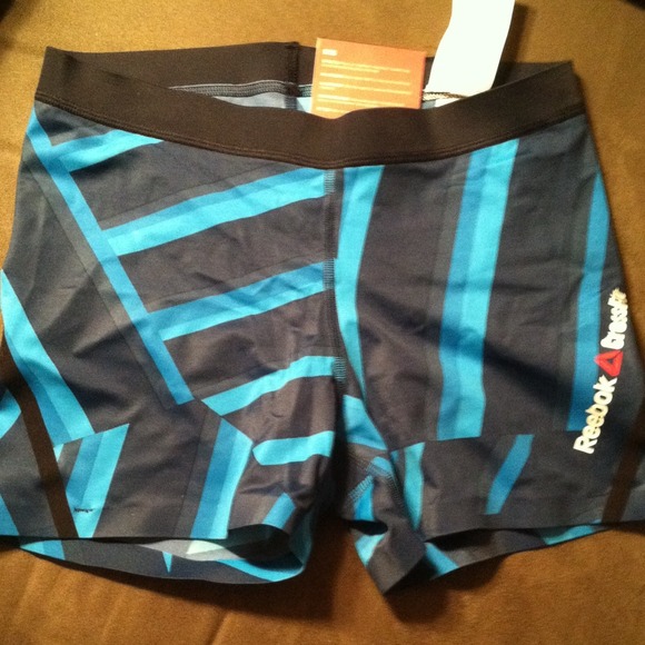 Blue Reebok Crossfit shorts